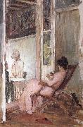 John William Waterhouse The Loggia china oil painting artist